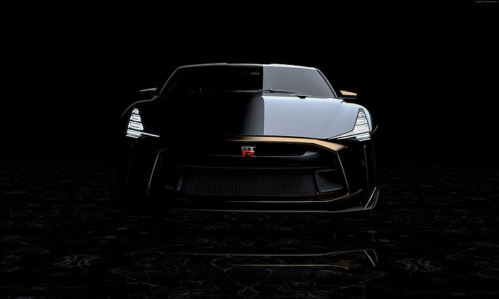 5K, 2018 Cars, Nissan GT-R50 Italdesign Concept, HD wallpaper