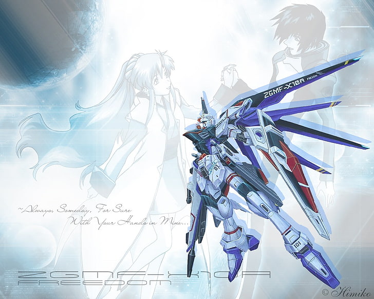 anime, Mobile Suit Gundam SEED, art and craft, representation