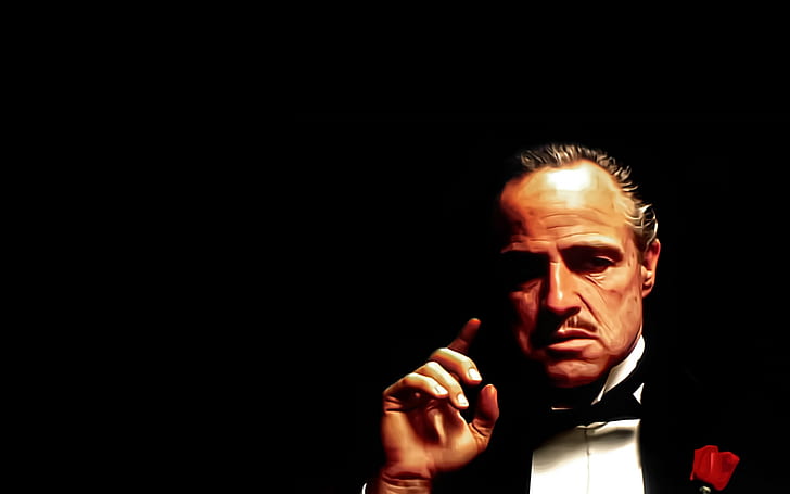 The Godfather Painting, HD wallpaper