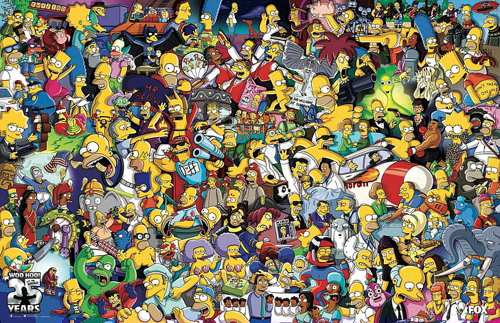 HD wallpaper: The Simpson wallpaper
