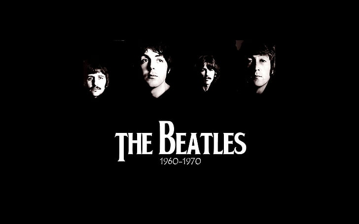HD wallpaper: Band (Music), The Beatles, text, western script, dark,  portrait | Wallpaper Flare
