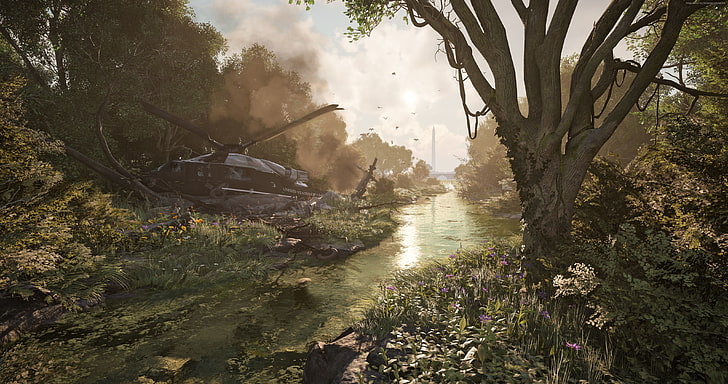 E3 2018, Tom Clancys The Division 2, screenshot, 4K, HD wallpaper