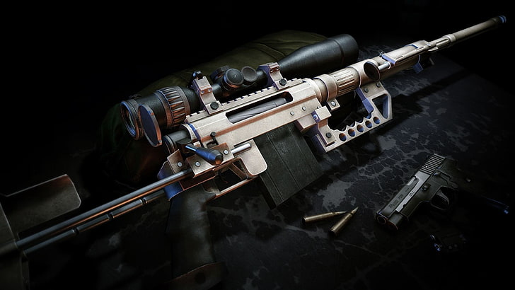 30 Sniper Rifle HD Wallpapers and Backgrounds