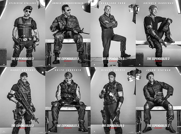 The Expendables, The Expendables 3, Antonio Banderas, Arnold Schwarzenegger, HD wallpaper