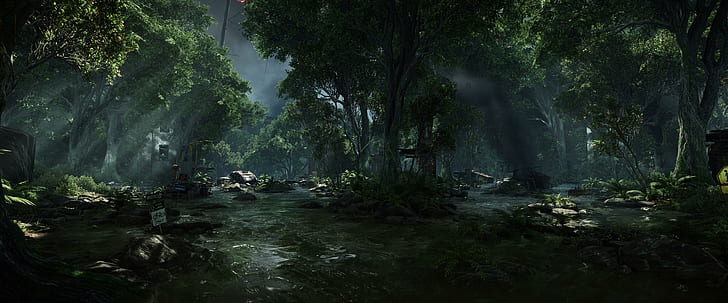Crysis 3 (2013), body of water, games, HD wallpaper