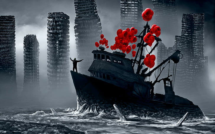 Vitaly S Alexius, Romantically Apocalyptic, HD wallpaper