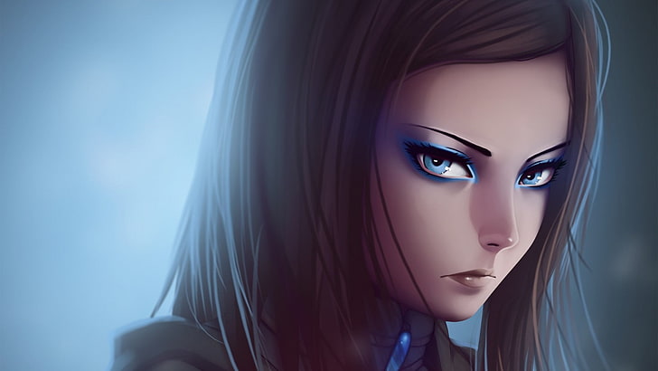 anime, anime girls, Ergo Proxy, Re-l Mayer, young adult, one person