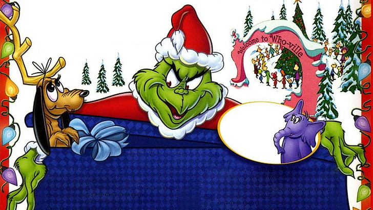 HD wallpaper: Movie, Dr. Seuss' How the Grinch Stole Christmas!, Holiday |  Wallpaper Flare