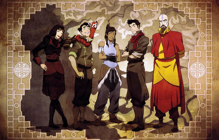 Mako Fire Brother Avatar The Legend of Korra Legacy Portrait Art   Collectors Outpost