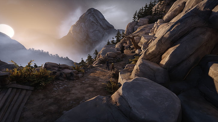 brothers - A tale of two sons, mountains, rock, rock - object, HD wallpaper