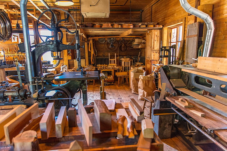 instrumento, workshop, machines, woodwork