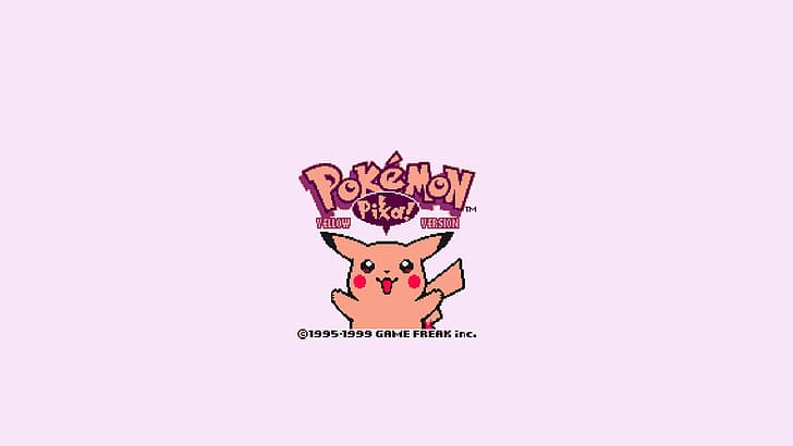 Pokémon, Pikachu, GameBoy Color, retro games, HD wallpaper