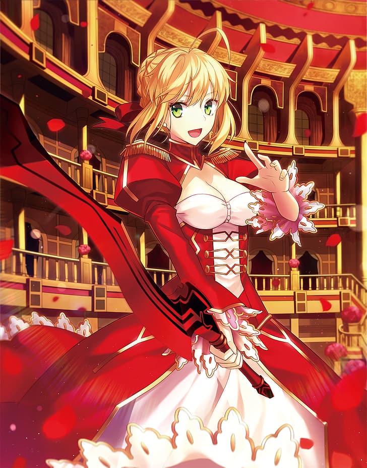anime girls, Fate/Extra, Fate series, Fate/Grand Order, Nero Claudius, HD wallpaper