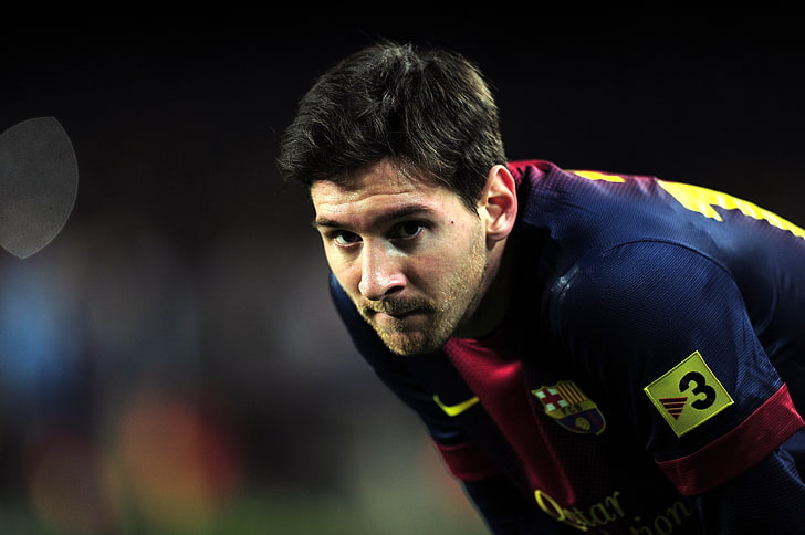 Lionel Messi, Sport, Football, Nike, Leopard, Club, FC Barcelona, HD wallpaper