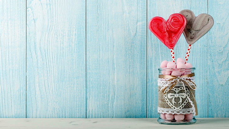 HD wallpaper: love, heart, pair, candy, romantic | Wallpaper Flare