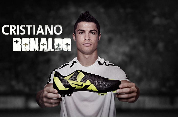 Cristiano Ronaldo Nike, celebrity, celebrities, boys, football, HD wallpaper