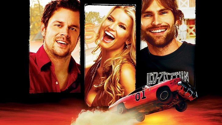 Movie, The Dukes Of Hazzard , Jessica Simpson, Johnny Knoxville, HD wallpaper