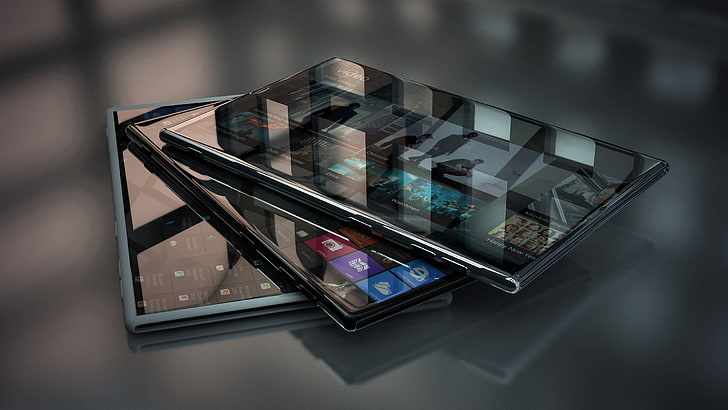 HD wallpaper: three Windows smartphones, technology, smart Phone, internet  | Wallpaper Flare