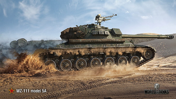 WoT, World of Tanks, Wargaming, WZ-111-5A, Chinese tank, armored tank HD wallpaper