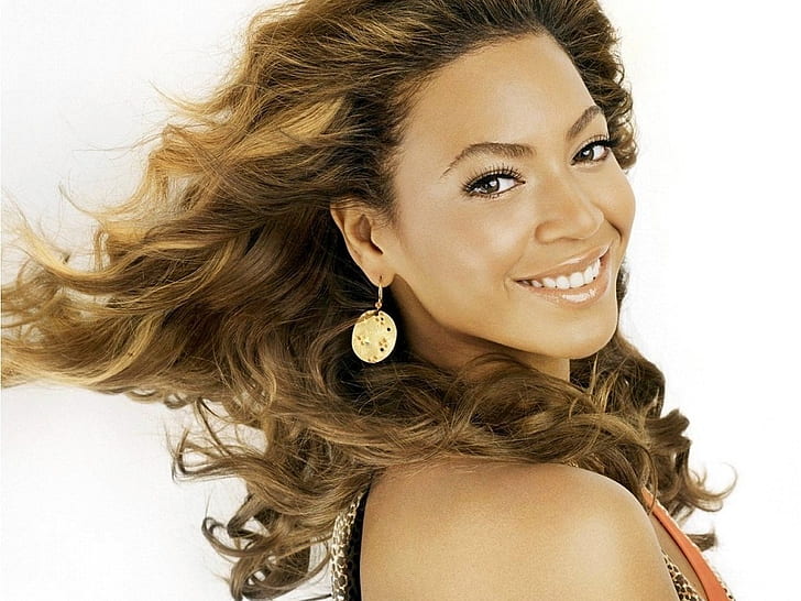 Beyonce Knowles, Singer, Sexy Woman, Blonde, Starry Eyes, HD wallpaper