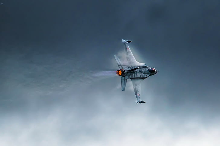 military, General Dynamics F-16 Fighting Falcon, HD wallpaper