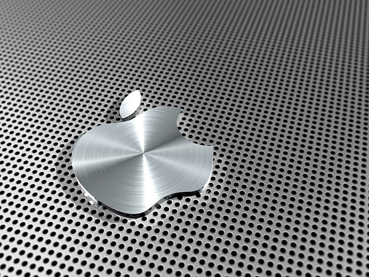 Apple Aluminum, brand and logo, HD wallpaper