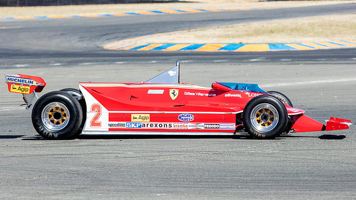 Ferrari, Ferrari 312 T5, Car, Formula 1, Old Car, Race Car, HD wallpaper