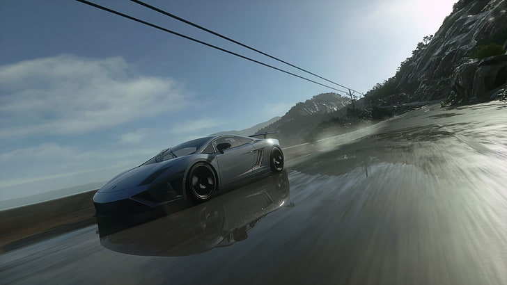 white and black convertible coupe, Driveclub, car, mode of transportation