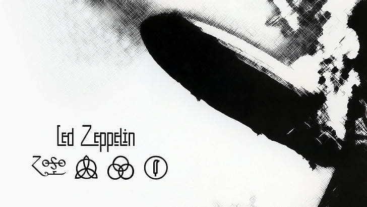 album covers, music, Led Zeppelin, HD wallpaper