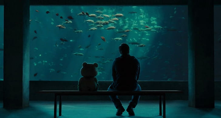 Ted, Aquarium, Movies, ted movie, HD wallpaper