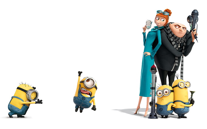 HD wallpaper: Despicable Me characters, Minions, Despicable Me 2, robot,  toy | Wallpaper Flare