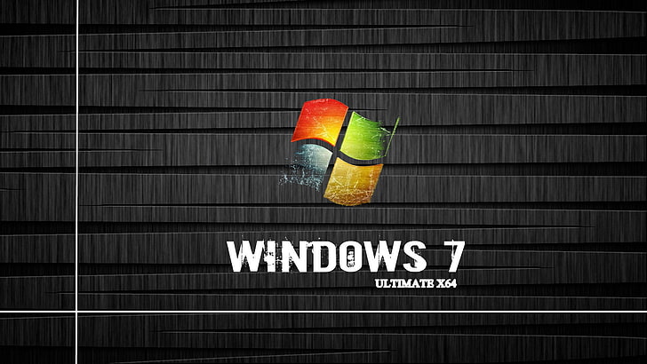 Windows 7 Ultimate X64 wallpaper, box icons, shelve, sign, communication, HD wallpaper