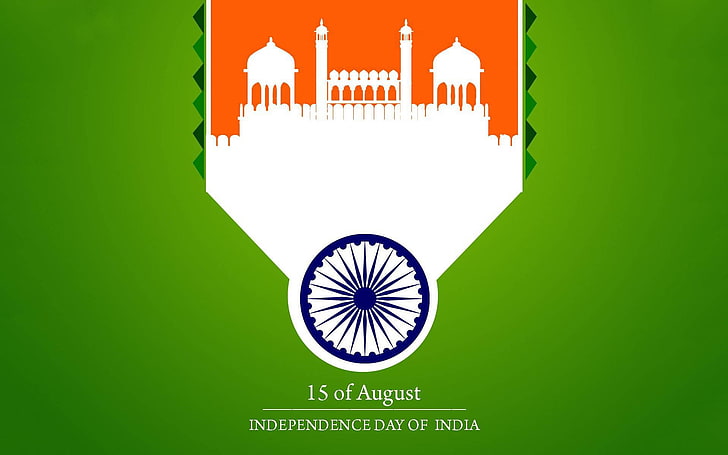 Happy Independence Day 2015, flag of India wallpaper, Festivals / Holidays, HD wallpaper