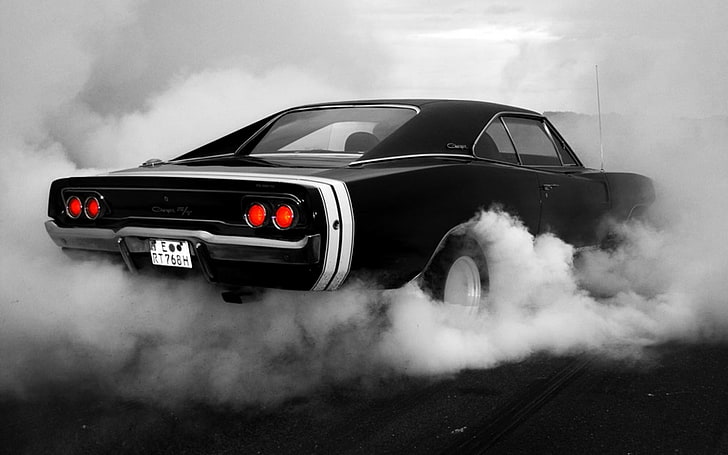 HD wallpaper: 1969, Burnout, car, cars, charger, Dodge, hot, monochrome,  muscle | Wallpaper Flare