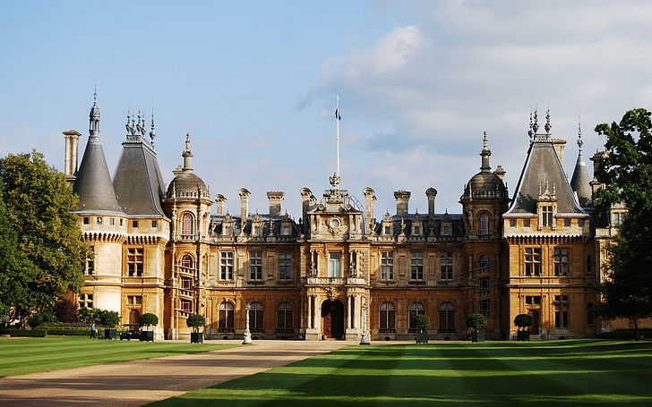 Palaces, Waddesdon Manor, Buckinghamshire, Castle, Country House, HD wallpaper