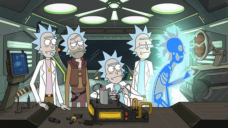 Rick and Morty, animated series, science fiction, HD wallpaper
