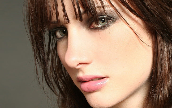 Susan Coffey, model, face, women, portrait, young adult, headshot, HD wallpaper