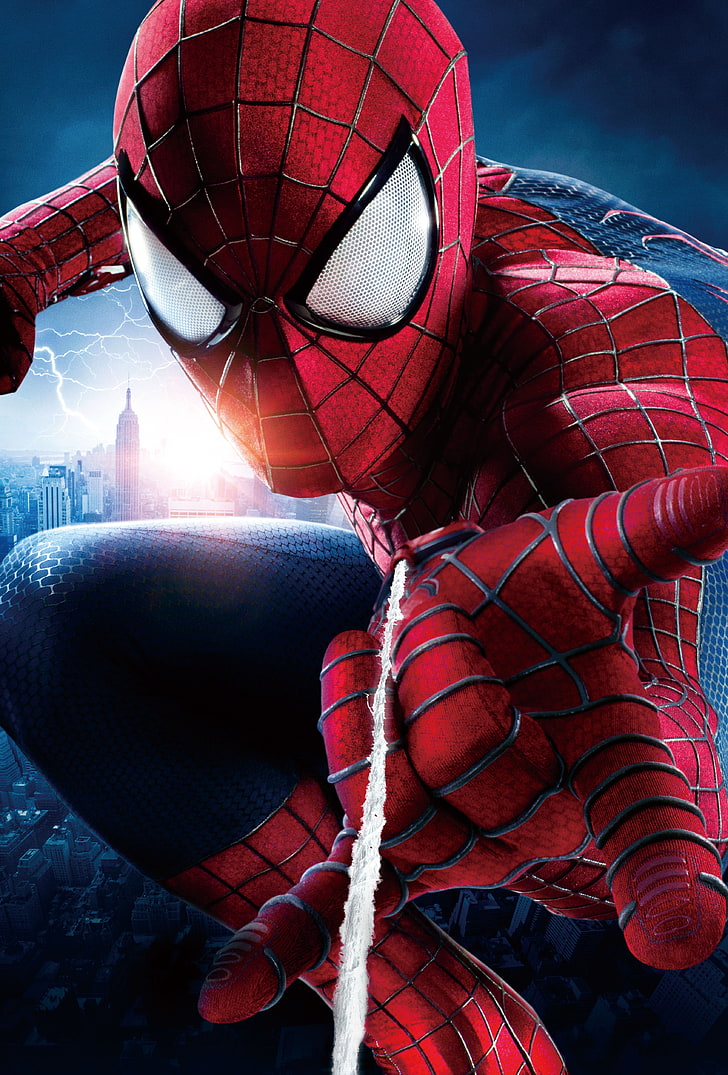 Marvel Comics Spider-Man digital wallpaper, sport, red, protection, HD wallpaper