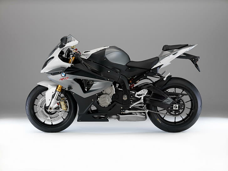 bmw s1000rr 2014 Photo 2, black and grey sports bike, bmw motorcycles, HD wallpaper