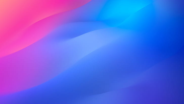 blue, purple, light, magenta, colorful, waves, abstract