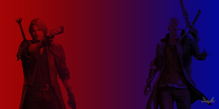 Devil May Cry 5, Dante (Devil May Cry), Nero (Devil May Cry), HD wallpaper