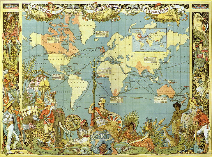 antique, cartography, geographic, historic, map, old, world, HD wallpaper