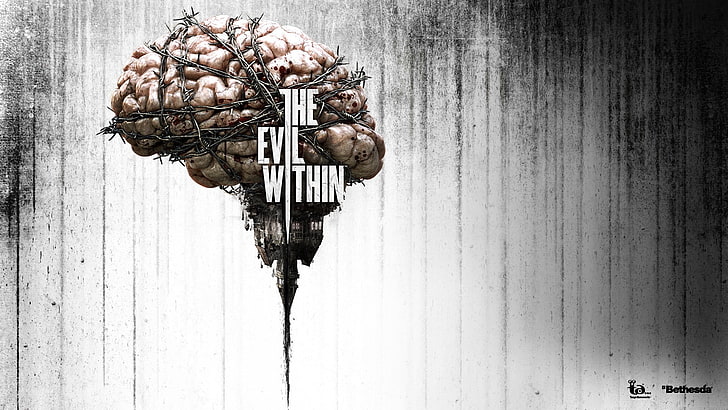 The Evil Within wallpaper, brain, church, gray, video games, Bethesda Softworks