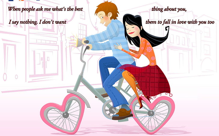 3200x900px | free download | HD wallpaper: Cute sweet Cartoon Couple Love,  funny | Wallpaper Flare