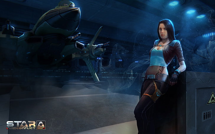 Video Game, Star Conflict, MMORPG, Space, HD wallpaper