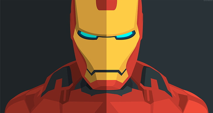 Iron Man, superhero, Marvel Comics, one person, front view