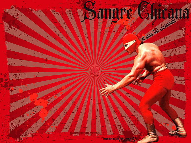 Sangre Chicana, Lucha Libre, Luchador, HD wallpaper