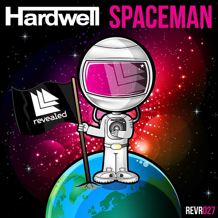 album covers, Hardwell, spaceman, Revealed Recordings, communication