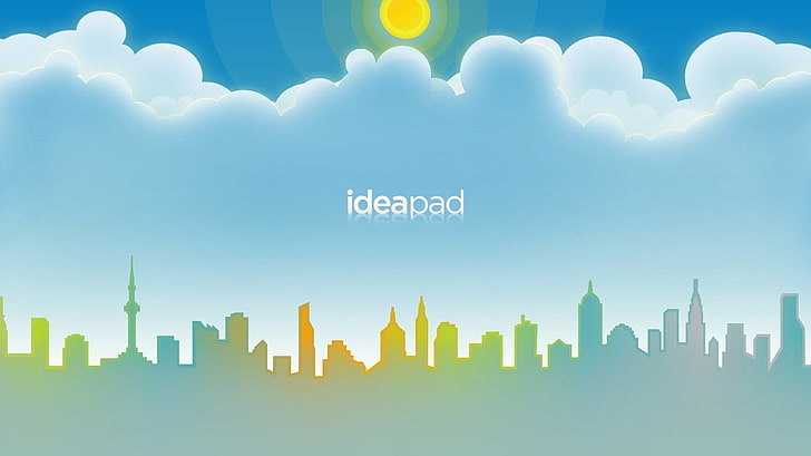 Lenovo, ideapad, sky, cloud - sky, architecture, building exterior HD wallpaper