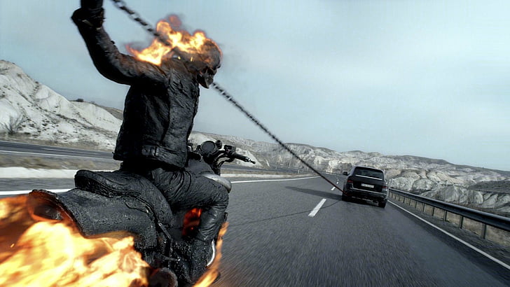 HD wallpaper: Movie, Ghost Rider: Spirit of Vengeance, fire, burning, flame  | Wallpaper Flare